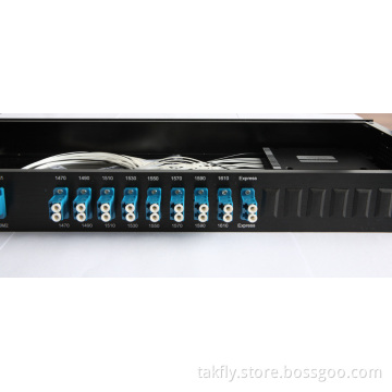 Manufacture 8channel Fiber Optic CWDM Mux/Demux